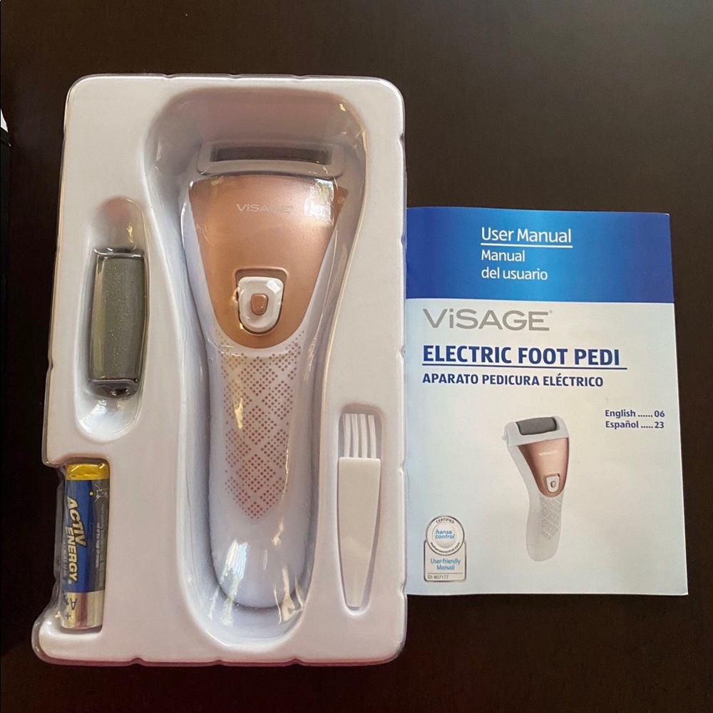 NWT Visage Electric Foot Pedi
